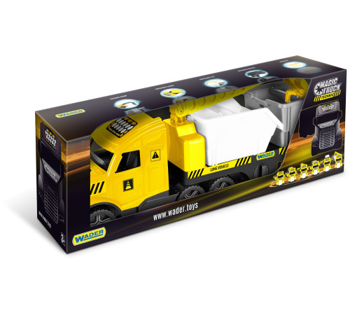 "Magic Truck Technic" з будівельними контейнерами – в наличии! Купите сейчас у KAZKOVA