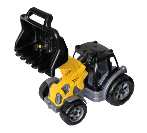 Трактор "МAX" з ковшем, Tigres (жовтий) – в наличии! Купите сейчас у KAZKOVA