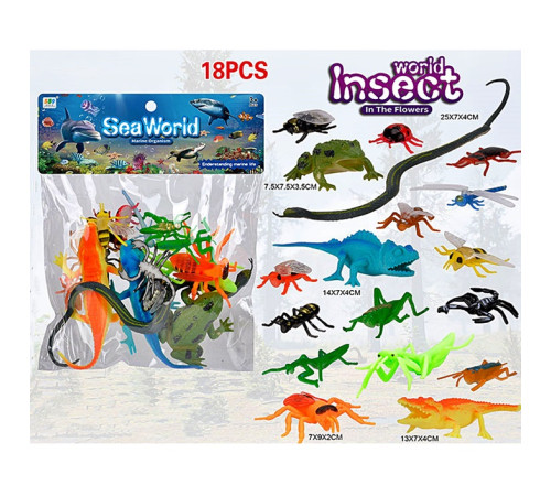 Тварини "Комахи, ящірки" – в наличии! Купите сейчас у KAZKOVA