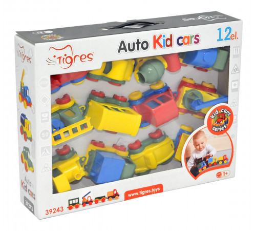 Авто "Kid cars" 12 шт. – в наличии! Купите сейчас у KAZKOVA