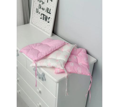 Подушка м'яка для дитячого стільчика 23х28, біла – в наличии! Купите сейчас у KAZKOVA