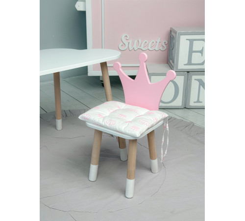 Подушка м'яка для дитячого стільчика 23х28, сіра – в наличии! Купите сейчас у KAZKOVA