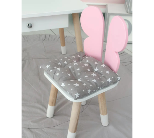 Подушка м'яка для дитячого стільчика 23х28, синя – в наличии! Купите сейчас у KAZKOVA