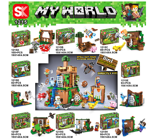 Конструктор "Minecraft" – в наличии! Купите сейчас у KAZKOVA