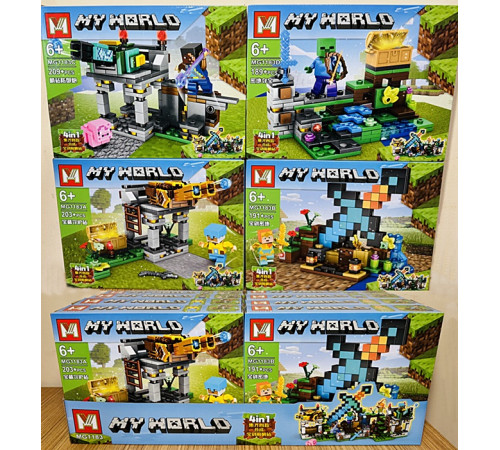 Конструктор "Minecraft" – в наличии! Купите сейчас у KAZKOVA Конструктор "Minecraft" – в наличии! Купите сейчас у KAZKOVA