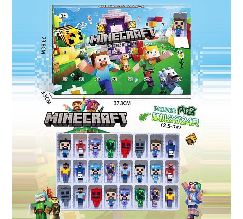 Набір "Адвент календар" "Minecraft" Набір "Адвент календар" "Minecraft"