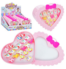 Набір каблучок "Серце"