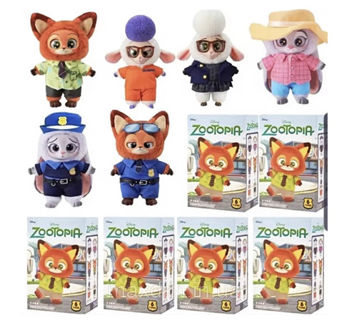 Герої "Zootopia/ Зоотопия"