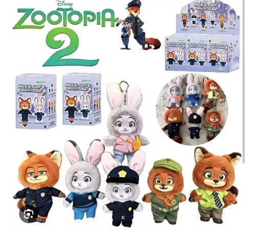 Герої "Zootopia/ Зоотопія 2"