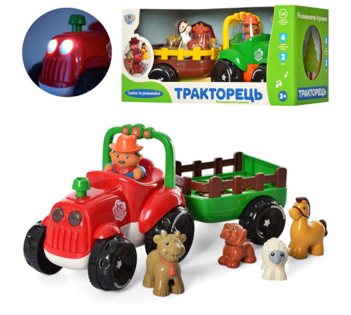 Музичний розвиваючий Трактор
