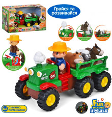 Музичний розвиваючий Трактор