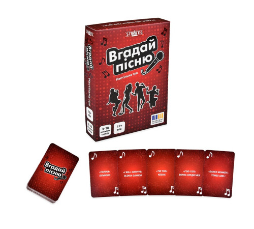 Настільна гра "Вгадай пісню" "ЯУ" – в наличии! Купите сейчас у KAZKOVA