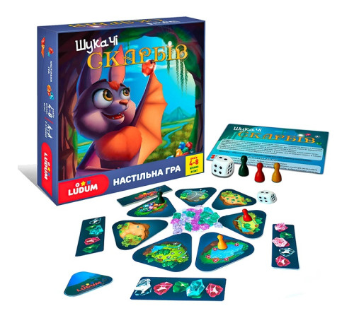 Настільна гра "Шукачі скарбів" ЯУ – в наличии! Купите сейчас у KAZKOVA