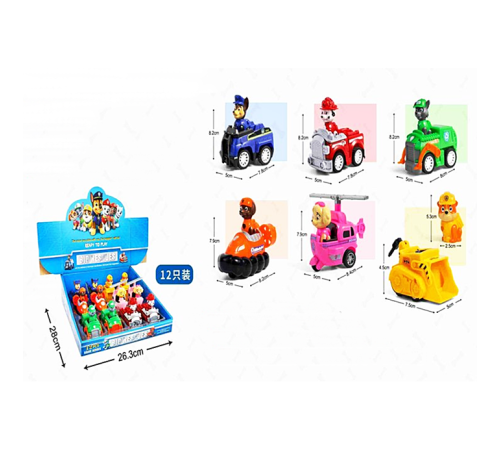 Набір машинок "Щенячий Патруль"