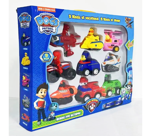 Набір машинок "Щенячий Патруль" – в наличии! Купите сейчас у KAZKOVA