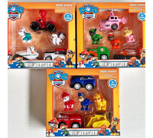 Набір машинок "Щенячий Патруль"