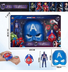 Супергерої з маскою "Капітан Америка"