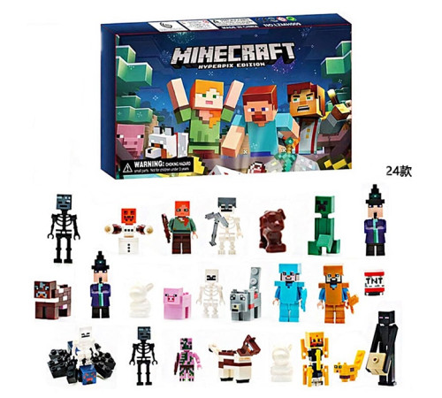 Набір "Адвент календар" "Minecraft" – в наличии! Купите сейчас у KAZKOVA Набір "Адвент календар" "Minecraft" – в наличии! Купите сейчас у KAZKOVA