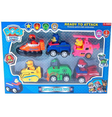 Набір машинок "Щенячий Патруль"