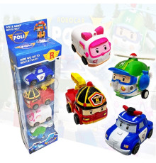 Набір машинок "Робокар Полі"