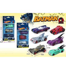 Набір машинок метал. "Супергерої"