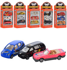 Набір машинок метал.