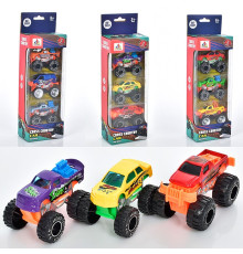 Набір машинок метал. "Big Foot"