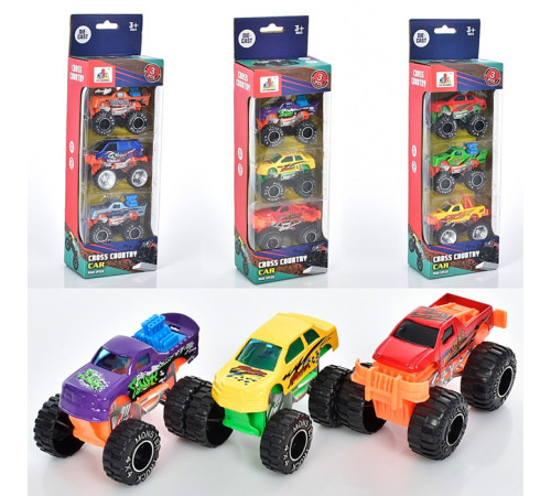 Набір машинок метал. "Big Foot"