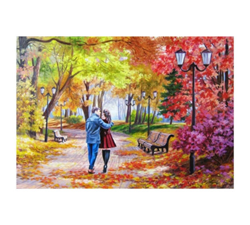 Алмазна мозаїка JS 21121 (50) "TK Group", "Люди", 30х20 в коробці