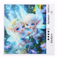 Алмазна мозаїка 89534 (30) "TK Group", 30х40 см, в коробці