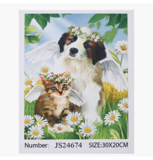 Алмазна мозаїка JS 24674 (50) "TK Group", 20х30 см, в коробці