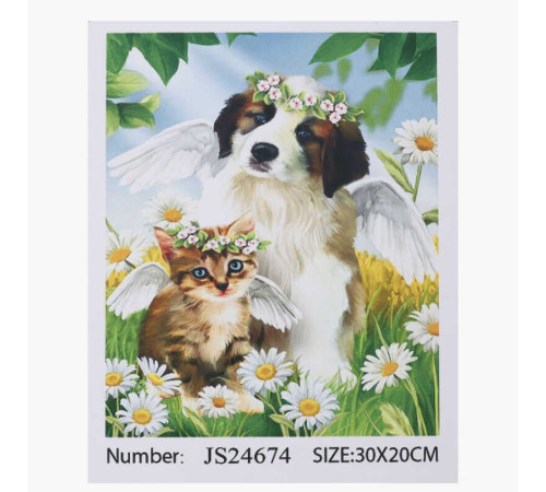 Алмазна мозаїка JS 24674 (50) "TK Group", 20х30 см, в коробці