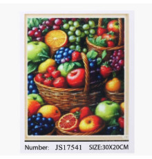 Алмазна мозаїка JS 17541 (50) "TK Group", 20х30 см, в коробці