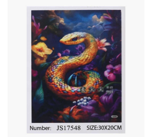 Алмазна мозаїка JS 17548 (50) "TK Group", 20х30 см, в коробці