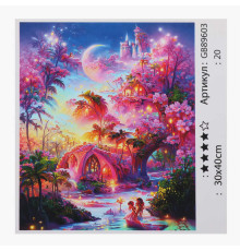 Алмазна мозаїка 89603 (30) "TK Group", 30х40 см, в коробці