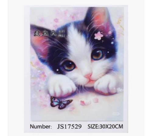 Алмазна мозаїка JS 17529 (50) "TK Group", 20х30 см, в коробці