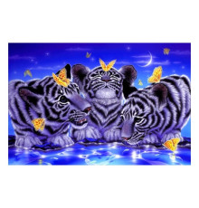 Алмазна мозаїка JS 25385 (50) "TK Group", "Тварини", 30х20 в коробці
