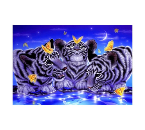 Алмазна мозаїка JS 25385 (50) "TK Group", "Тварини", 30х20 в коробці