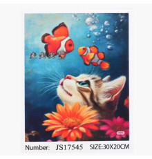 Алмазна мозаїка JS 17545 (50) "TK Group", 20х30 см, в коробці