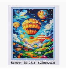 Алмазна мозаїка JS 17531 (50) "TK Group", 20х30 см, в коробці