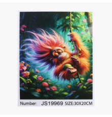 Алмазна мозаїка JS 19969 (50) "TK Group", 30x20 см, в коробці