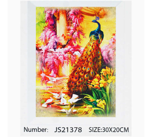 Алмазна мозаїка JS 21378 (50) "TK Group", "Птахи", 30х20 в коробці