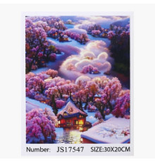 Алмазна мозаїка JS 17547 (50) "TK Group", 20х30 см, в коробці
