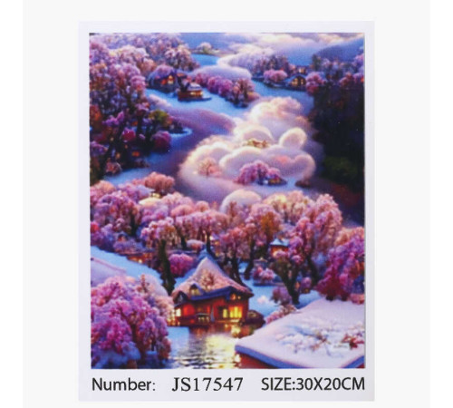 Алмазна мозаїка JS 17547 (50) "TK Group", 20х30 см, в коробці