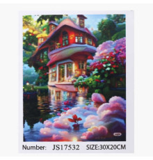 Алмазна мозаїка JS 17532 (50) "TK Group", 20х30 см, в коробці