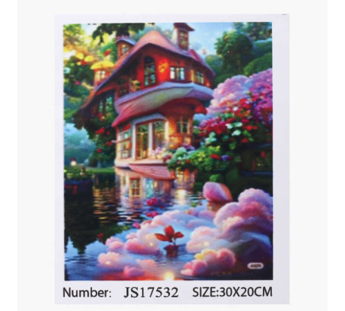 Алмазна мозаїка JS 17532 (50) "TK Group", 20х30 см, в коробці