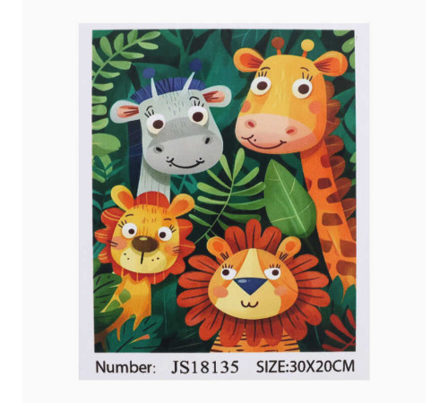 Алмазна мозаїка 18135 (50) "TK Group", 20х30 см, в коробці