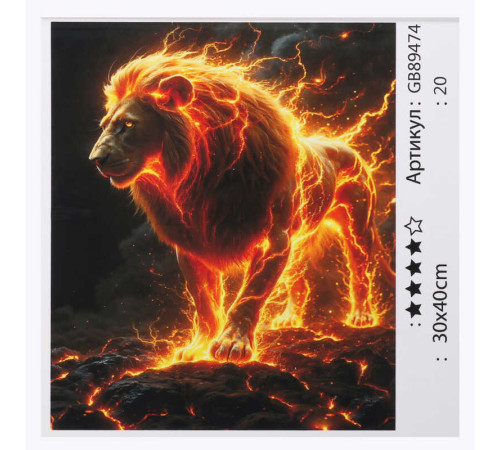 Алмазна мозаїка 89474 (30) "TK Group", 30х40 см, в коробці