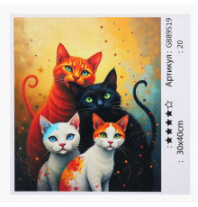 Алмазна мозаїка 89519 (30) "TK Group", 30х40 см, в коробці