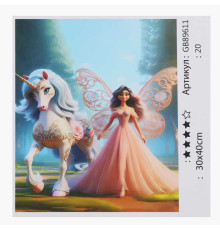 Алмазна мозаїка 89611 (30) "TK Group", 30х40 см, в коробці